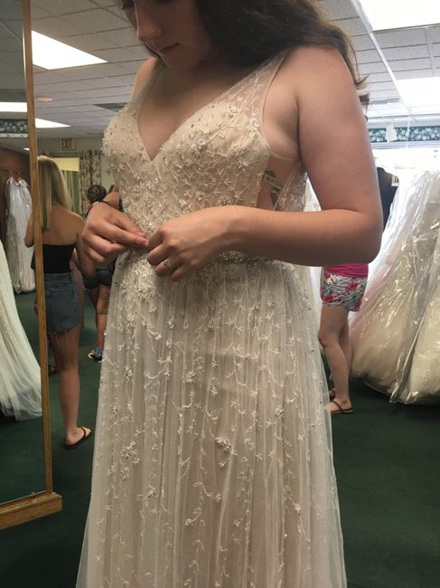 Bought a dress a size too small 4