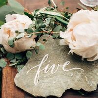 Tapered Candles in Centerpieces