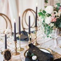 Tapered Candles in Centerpieces