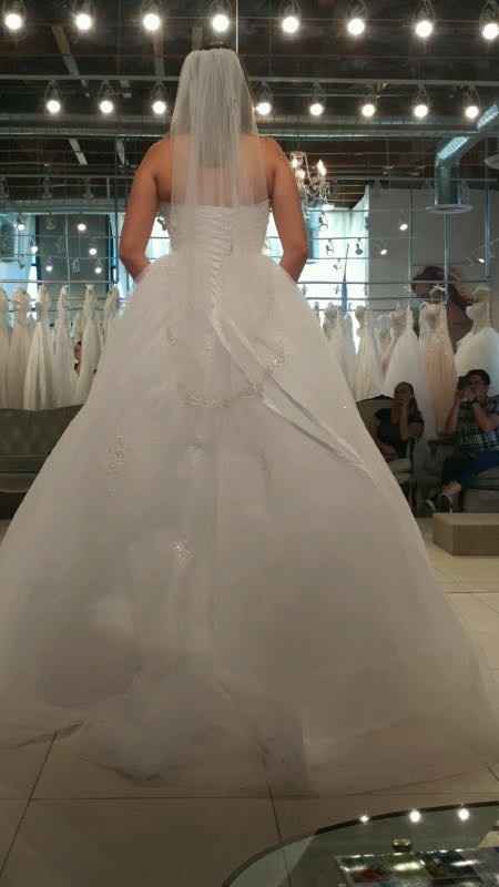 Picked up my dress today!!