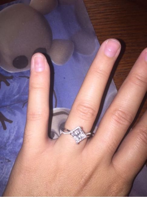 Let's see those rings! And for the Mrs lets see the bands with it ! I LOVE seeing everyone's bling:)