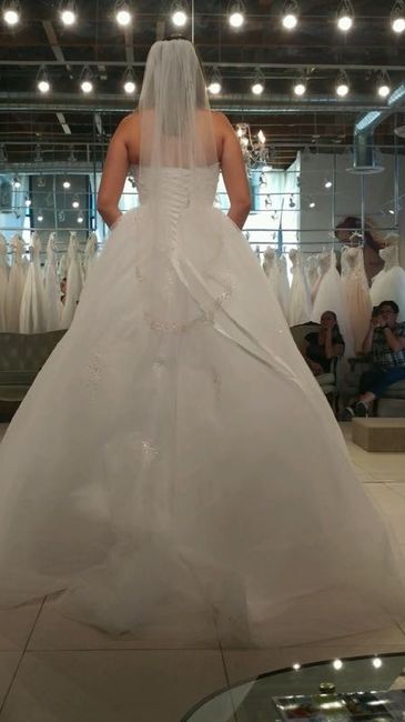 Picked up my dress today!!