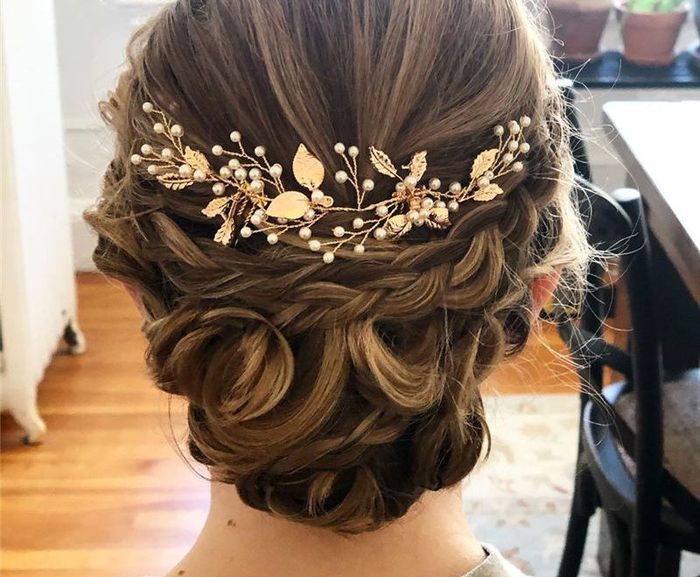 Wedding hair style idea 1