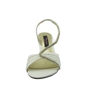 Do you know of low-heel peep toe shoes in ivory? Help!