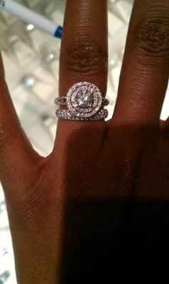 Let me see your ring! WITH the band(s)!