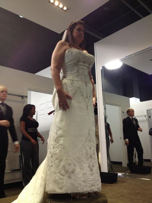 Dress chosen and venue booked