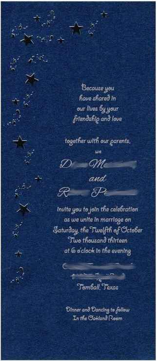 Lets see those invitations!