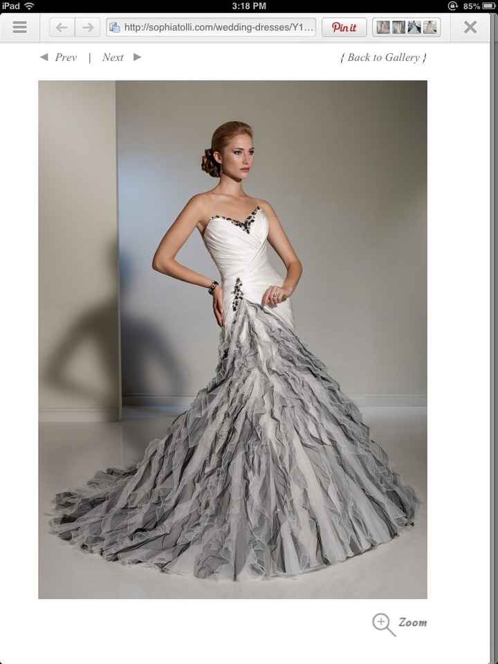 Ladies, what dress did you wish you could have tried on but didn't or couldn't get the chance to?