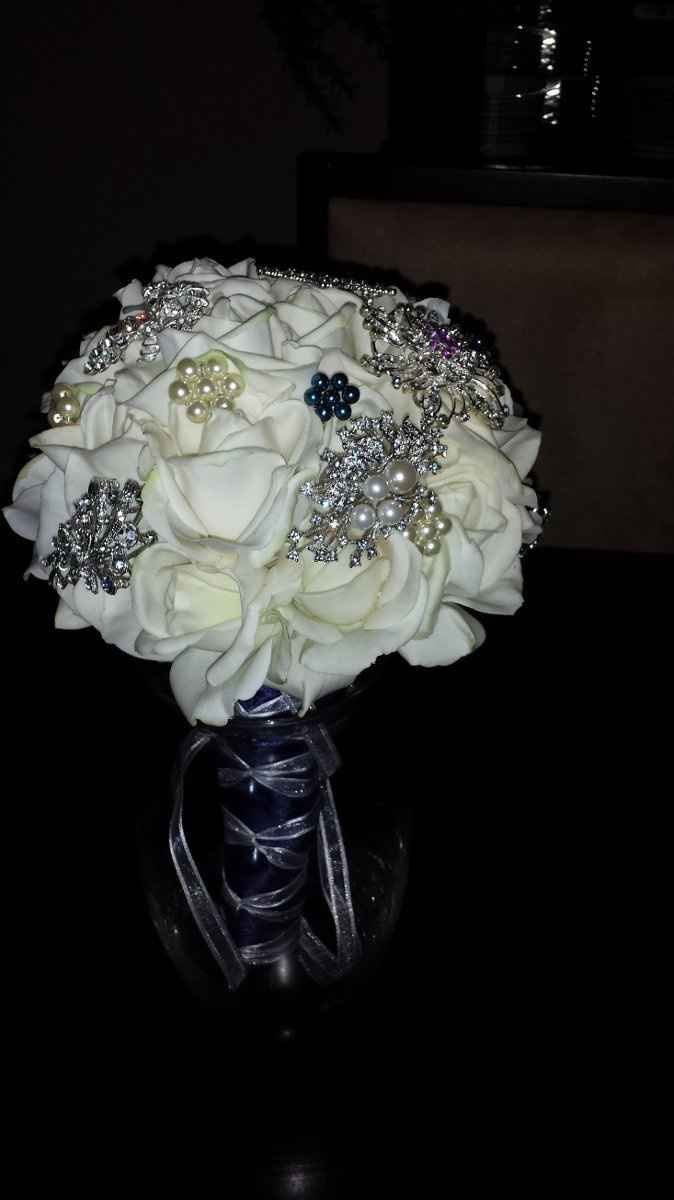 Who made their own bouquet?