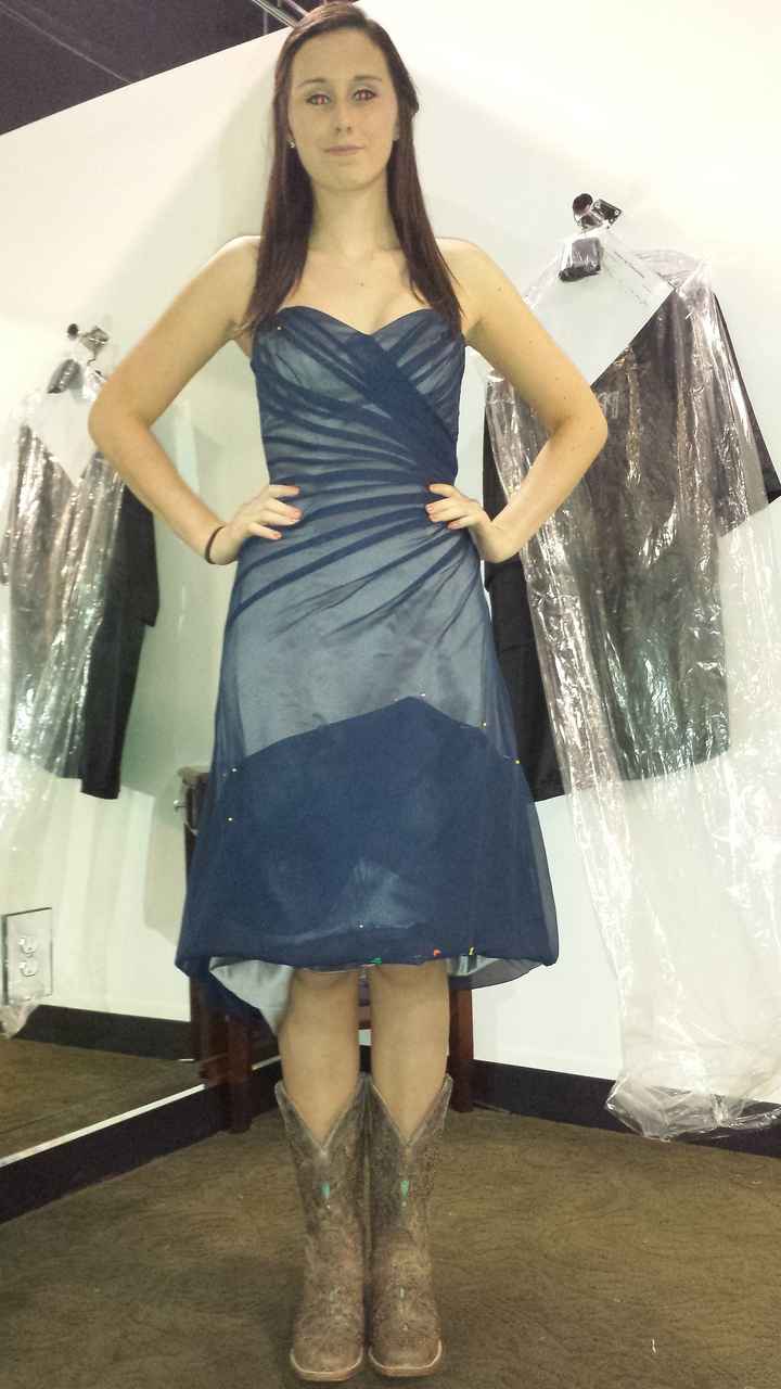 So, can I see your dresses?