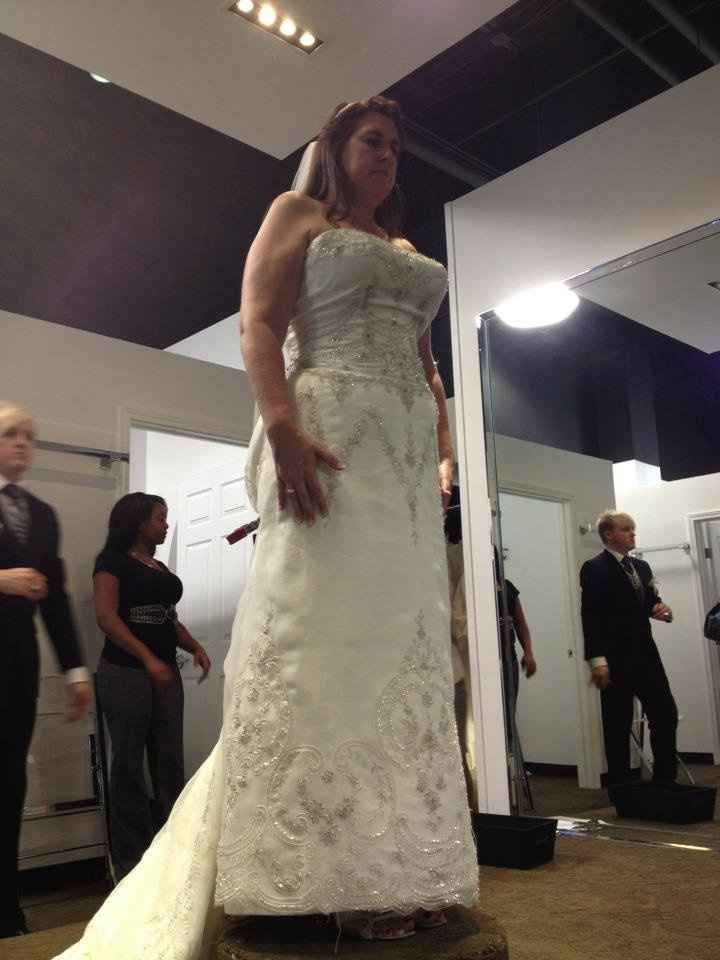 Yes with Tears to the Dress