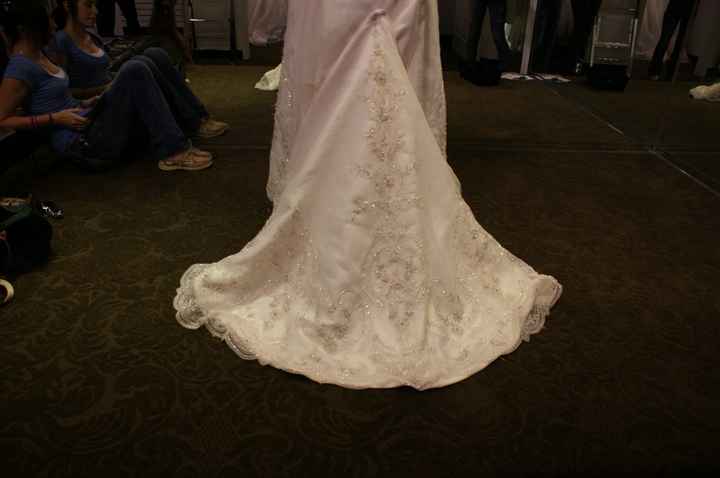 Yes with Tears to the Dress