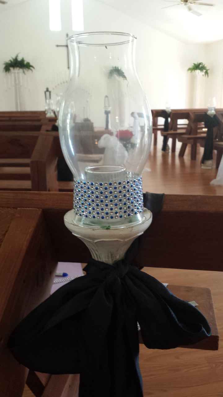 Centerpiece mockup and tables, pew decor!