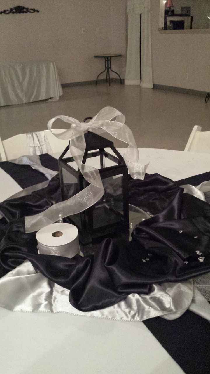 Centerpiece mockup and tables, pew decor!