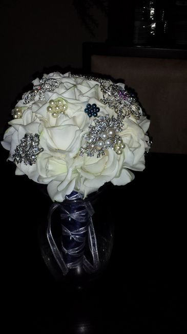 Who made their own bouquet?