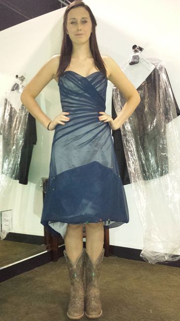So, can I see your dresses?