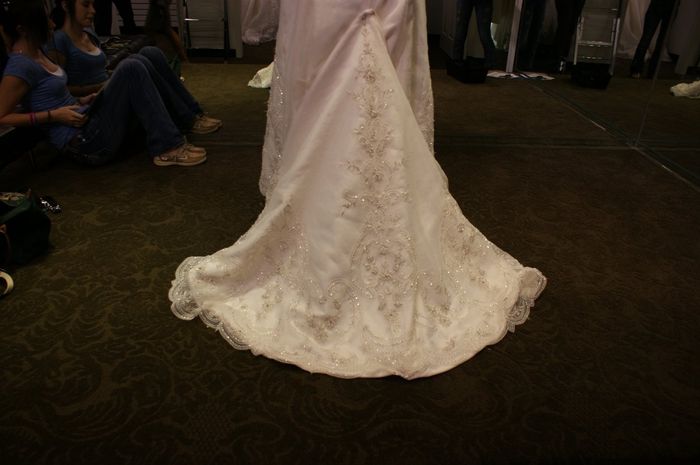 Yes with Tears to the Dress
