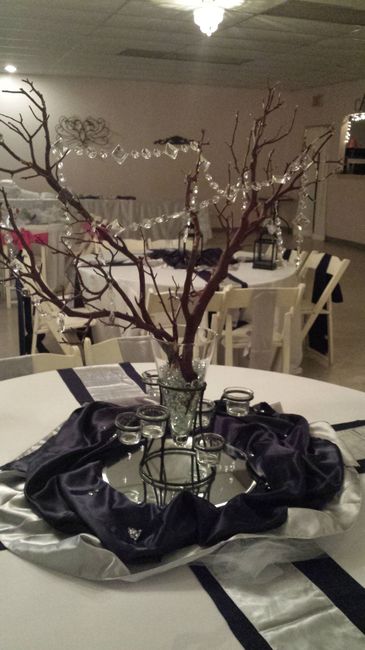Centerpiece mockup and tables, pew decor!