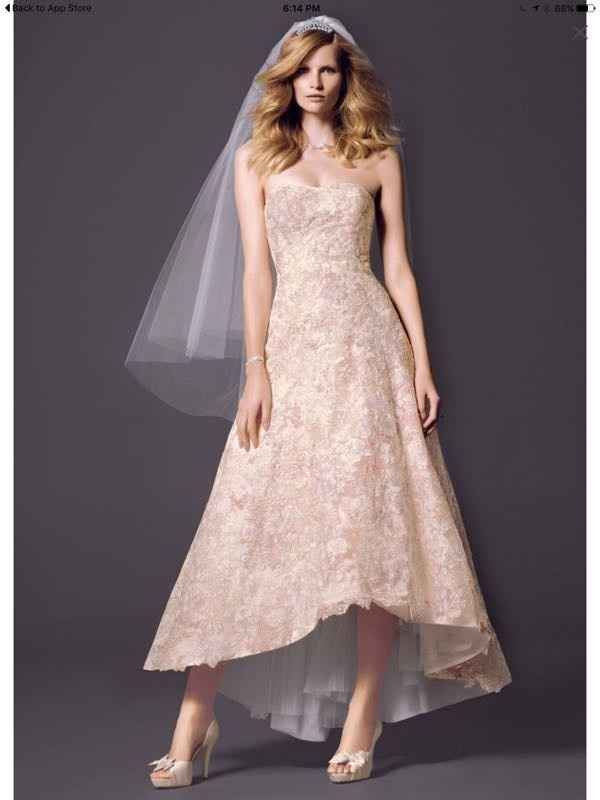 Wedding Dresses Colors that aren't White, Ivory or Champagne but not super colorful either?