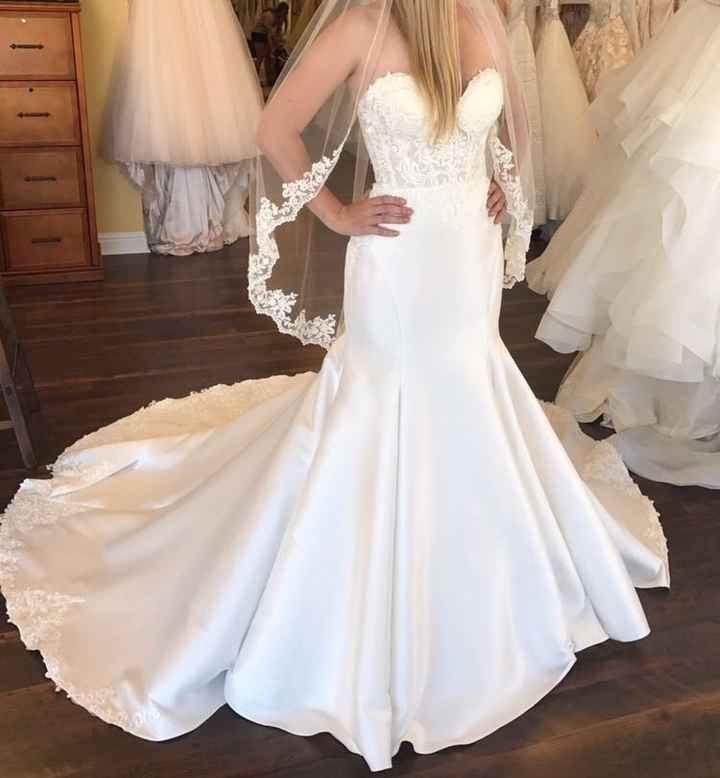 Said yes to the dress!!!!!