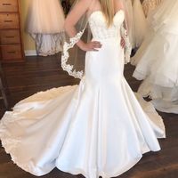 Said yes to the dress!!!!!