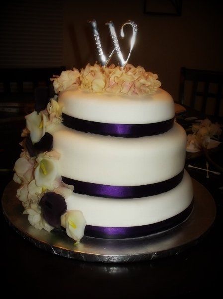 Baking my own wedding cake! *PICS*