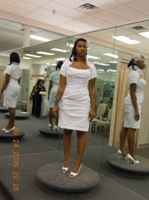 any other brides planning on wearing a shorter dress on their big day??