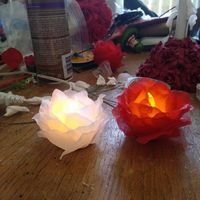 Help me improve my friend's centerpieces!