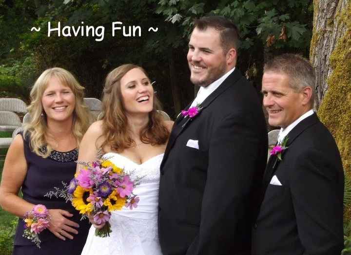 I'm married!!!!!