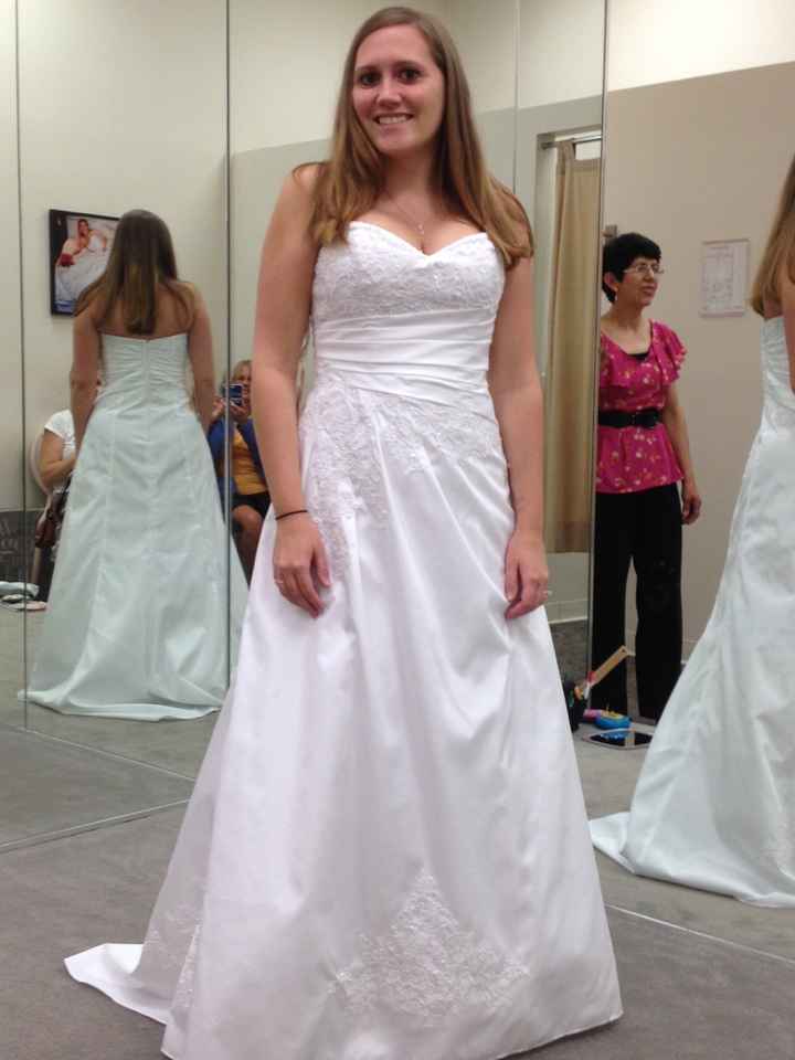 First/Final Dress Fitting