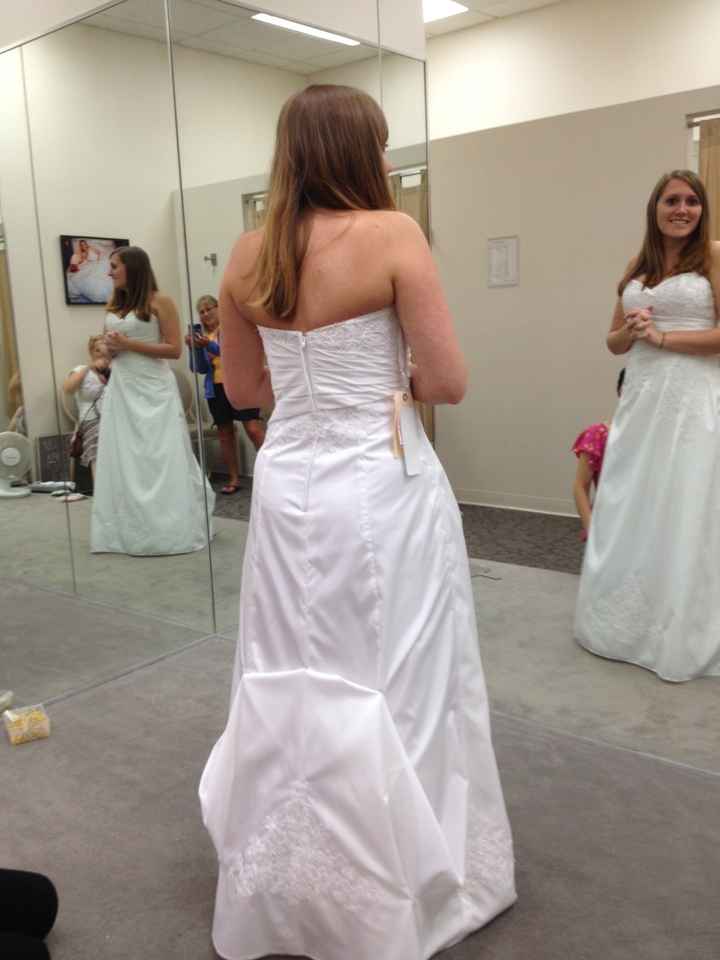 First/Final Dress Fitting