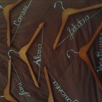 For those of you who ordered the personalized hangers for $4.99 that was posted here a few months ag