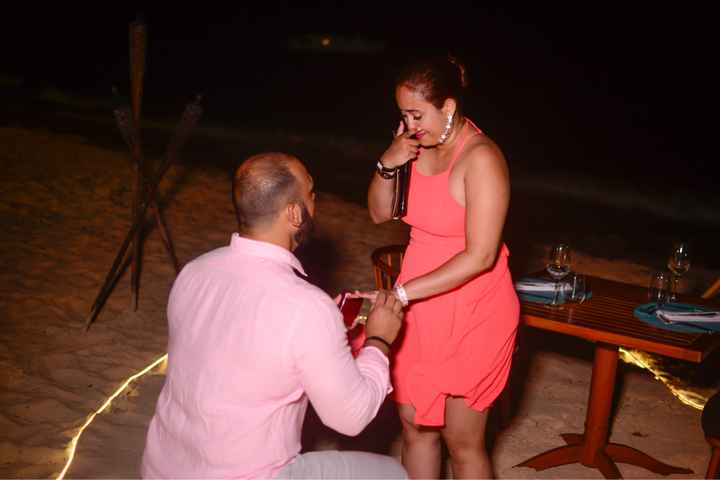 Was your proposal caught on camera? Share your proposal pic! - 1