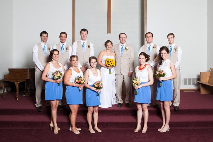 Bridesmaid dresses