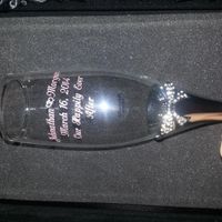 our toasting flutes :)