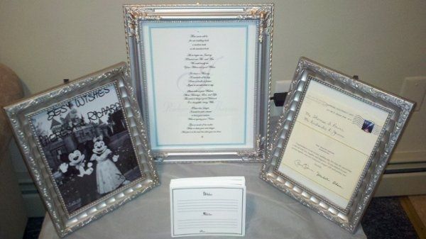 We received our letter of congratulations from the obamas