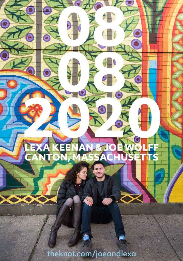 Which save the dates? 2