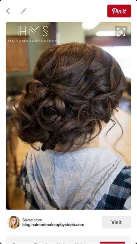 Hair up or down with my dress?