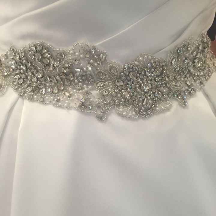 Show me your bridal belt/sash