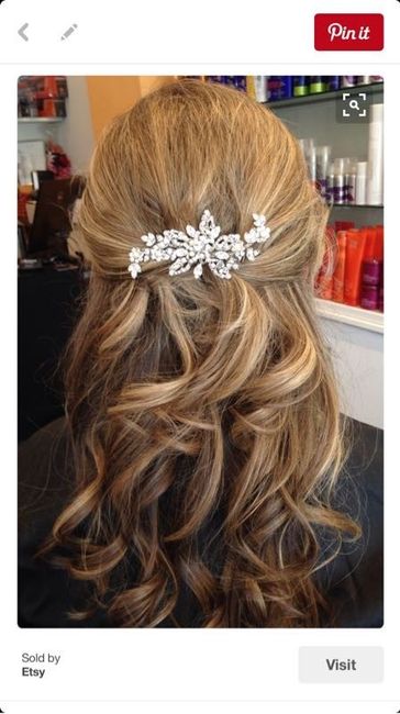 Hair up or down with my dress?