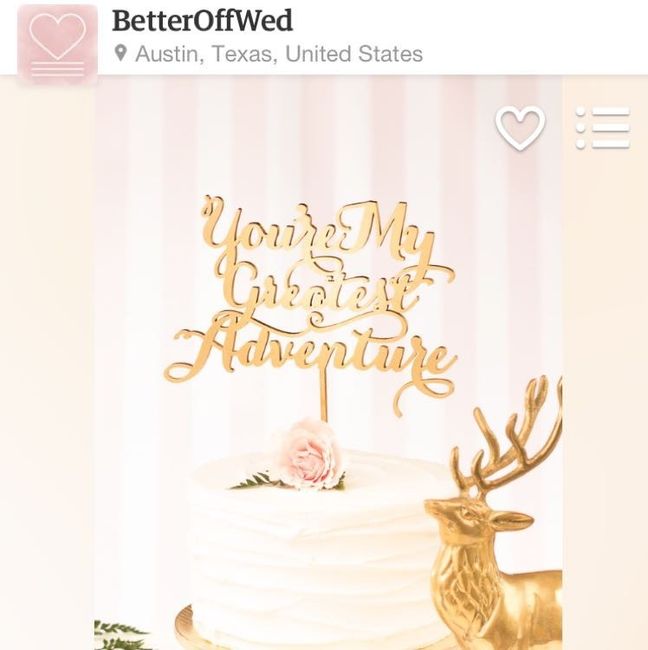 Cake toppers