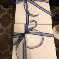 Outside of finished box