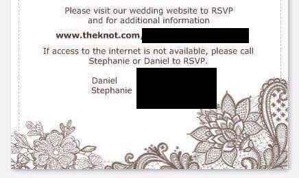 Invitation Rsvp-wedding Website - 1