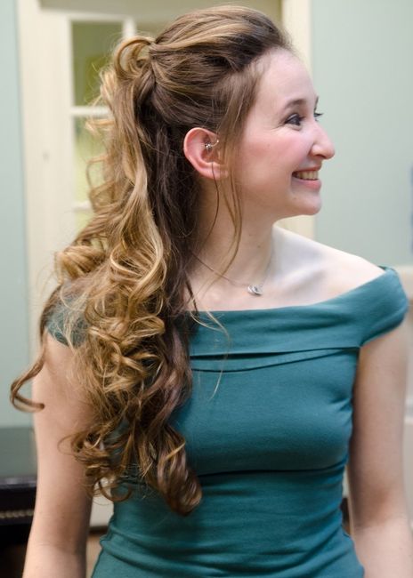 Show us your hairstyle for your wedding day!!!