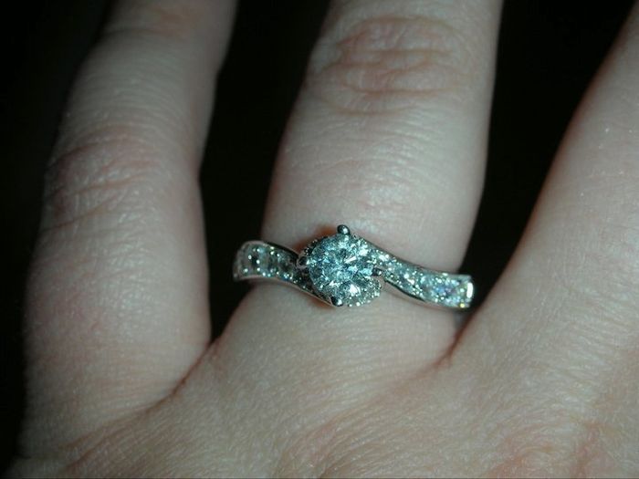 We haven't seen any BLING in a while!  Show off your rings!