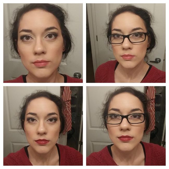 Advice? Lip color with glasses, if glasses?? - 1