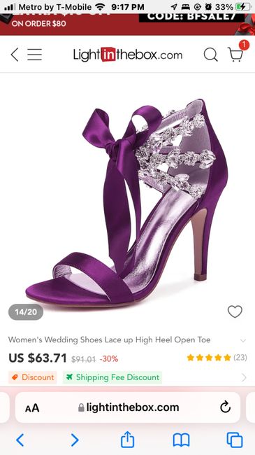 Confused on my wedding shoes i can not decide any suggestions - 1