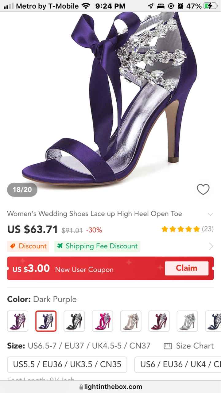 Confused on my wedding shoes i can not decide any suggestions - 3