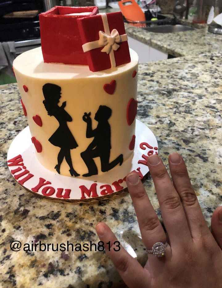 Birthday Cake and Ring