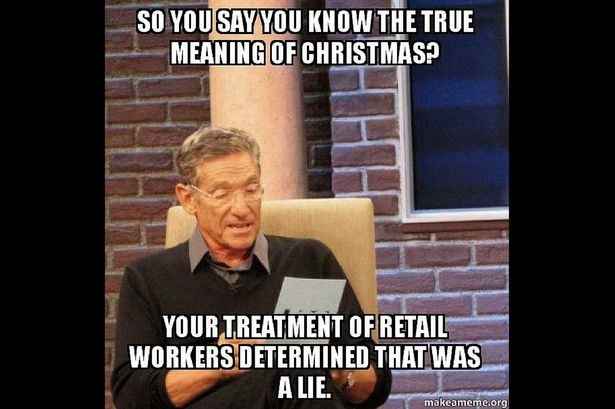 any other miserable retail workers?